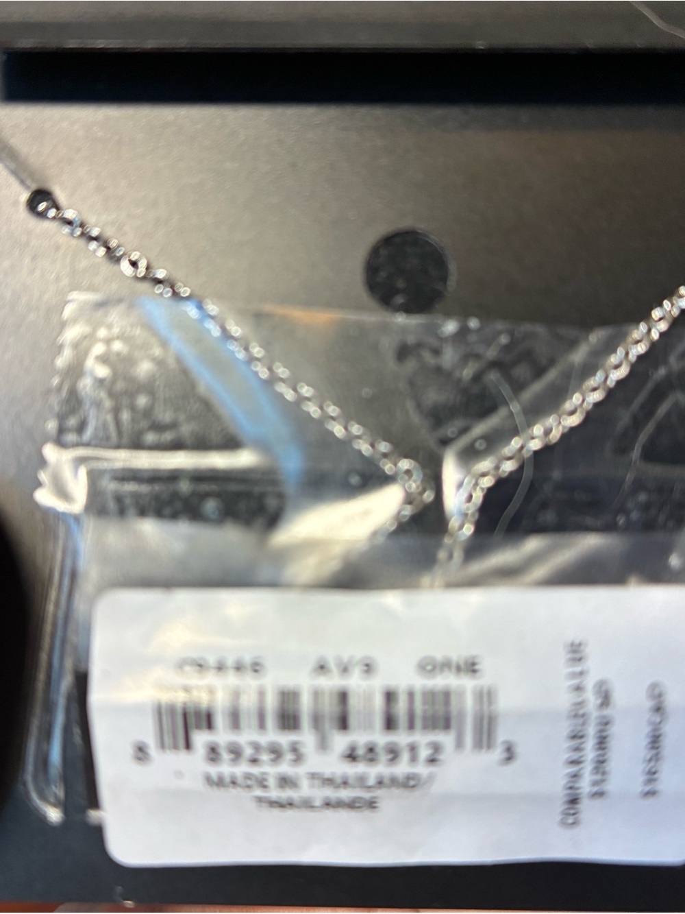 Coach Turquoise and Silver Charm Necklace - Picture 2 of 2